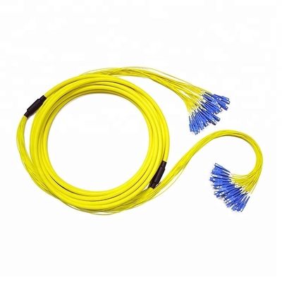 La multi-fibra a fibra ottica dei centri SC-SC UPC del cavo di toppa 32 pre-ha terminato il cavo dello sblocco